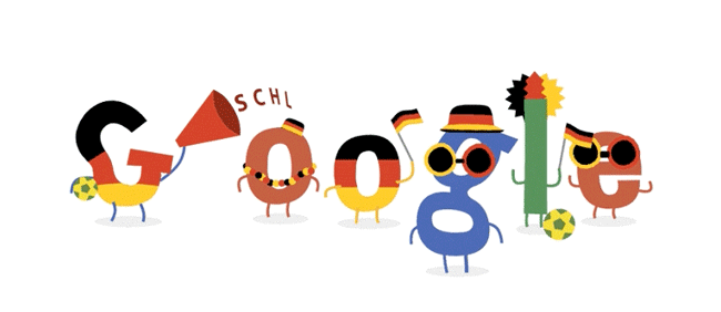 10 عدد از بهترین Doodleهای گوگل به مناسبت جام‌جهانی فوتبال