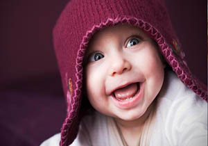 اخبار,اخبار علمی,لبخند زدن نوزادان