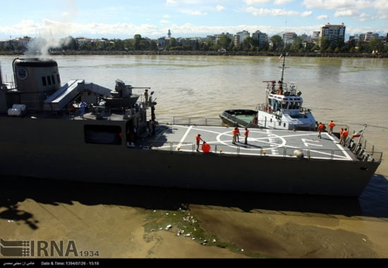 عکس: اعزام کشتی های جنگی ایران به روسیه