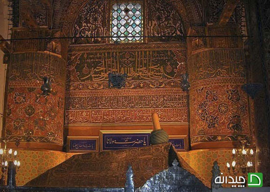 آرامگاه مولانا جاذبه گردشگری قونیه ترکیه