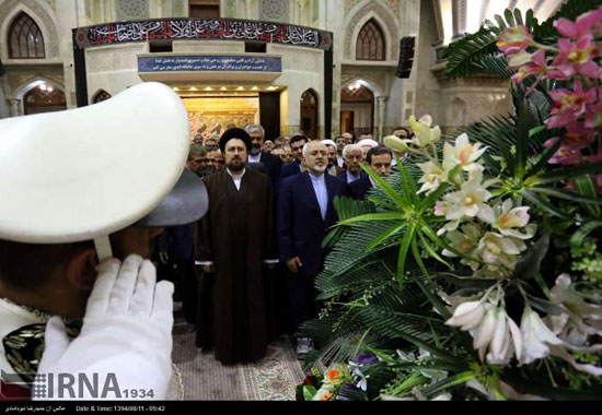 تجدید میثاق مسئولان وزارت خارجه با آرمان های امام راحل + عکس