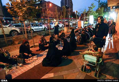 اخبار,اخباراجتماعی   ,افطاری دادن در تهران 