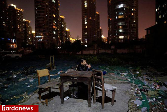 گزارش تصویری: خانه‌های «میخی» در بافت فرسوده شانگهای