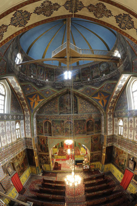 کلیسای هاکوپ از کلیساهای قدیمی اصفهان,معماری کلیسای هاکوپ,کلیسای مریم مقدس