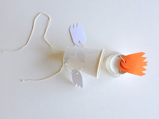 کاردستی برای بچه ها جاشکلاتی های اردکی