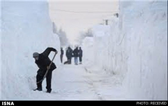 «موگویی» در محاصره برف +عکس