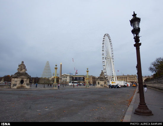 «پاریس» در سایه‌ سکوت و اضطراب + عکس