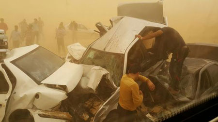 اخبار,اخبارحوادث, تصادف جاده‌های خوزستان 