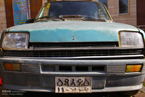 عکس: اهدای خودروی استاد شهریار به موزه