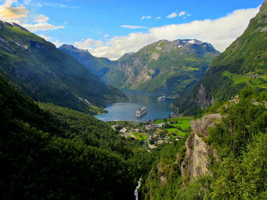 تصاویری رویایی و زیبا از آبدره های نروژ