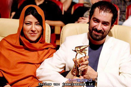 اخبار,اخبار بازیگران,شهاب حسینی و همسرش