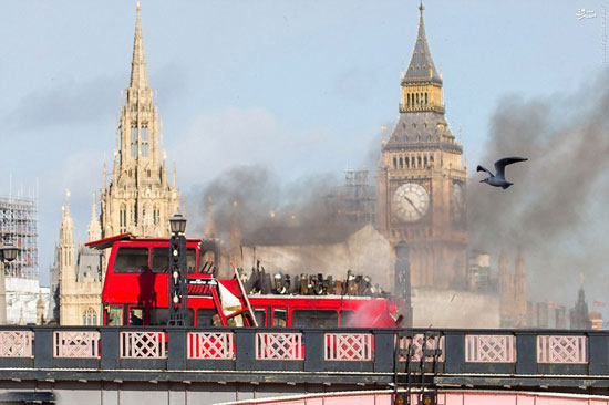 عکس/ جکی‌چان مردم لندن را وحشت‌زده کرد