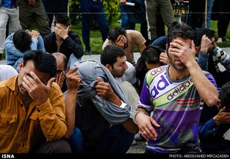 اخبار,اخبارحوادث,پاتک شبانه پلیس تهران به لانه معتادان