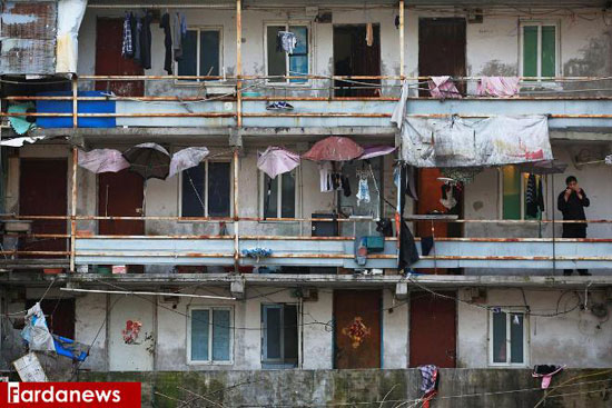 گزارش تصویری: خانه‌های «میخی» در بافت فرسوده شانگهای