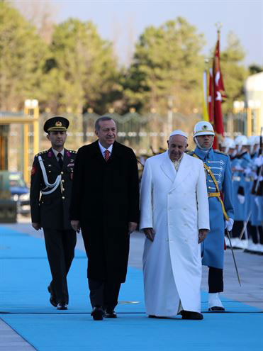 اخبار,اخباربین الملل,سفر پاپ به ترکیه