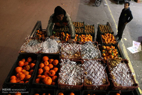 بازار میوه و تره بار تهران نوروز 1394