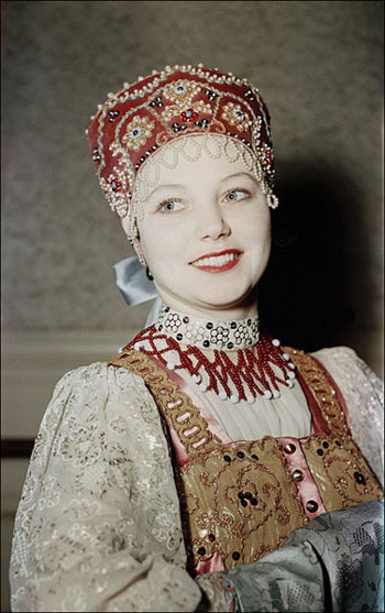 ستایش مردم روسیه از عکس های زیبارویان شوروی