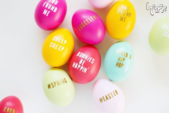 مدل های زیبای تخم مرغ رنگی برای هفت سین