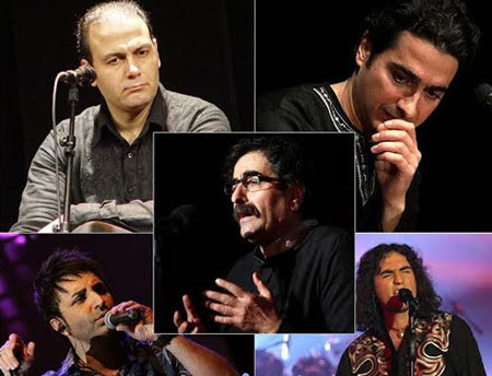 نامزدهای بخش ترانه جشن «حافظ»