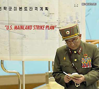 کیم جونگ اون,حمله کره شمالی به آمریکا,شبه جزیره کره