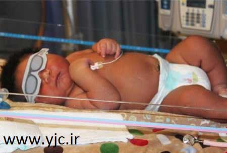 عکس بزرگترین نوزادان دنیا,جامایکل