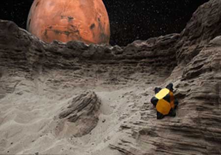 ربات جوجه تیغی به کشف ناشناخته‌ها بر روی سیارک‌ها می‌رود