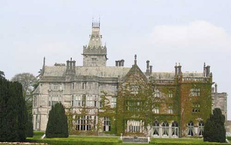 قلعه "آدار مانور" در ایرلند,ترسناک ترین قلعه های دنیا,جالبترین قلعه های دنیا 