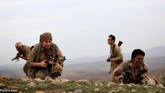عکس: آموزش زنان کرد برای مقابله با داعش