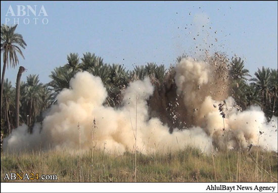 انفجار مرقد فرزند امام کاظم(ع) توسط داعش + تصاویر