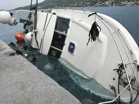 اخبار ,اخبار حوادث ,واژگونی مرگبار قایق مهاجران در یونان