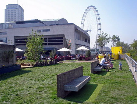 موزه و باغ هورنیمان,مکانهای تفریحی لندن,کافه روف گاردن