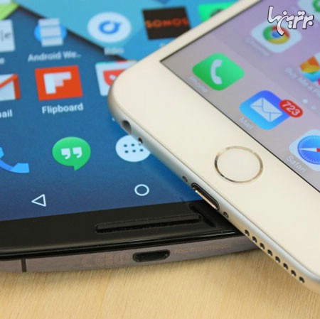 Nexus 6 در مقابل  iPhone 6 Plus
