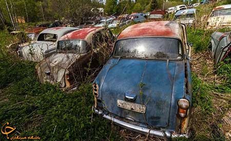 اخبار ,اخبار گوناگون ,قبرستان خودروهای کلاسیک