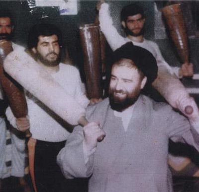   سید احمد خمینی,سید احمد خمینی در زورخانه