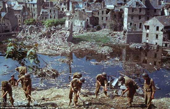 تصاویر منتشر نشده از جنگ جهانی دوم