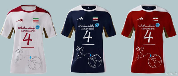 طرح پیراهن تیم ملی والیبال تایید نشد +عکس