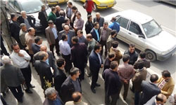 اخبار,اخبار اجتماعی ,تجمع مردم مقابل موسسه مالی ثامن‌الحجج