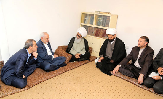 عکس: دیدار ظریف با مراجع نجف