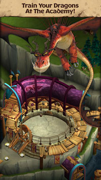 بازی Dragons: Rise of Berk برای iOS
