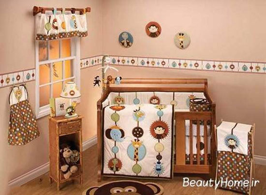 تزیین اتاق نوزاد با طرح های جدید و دوست داشتنی