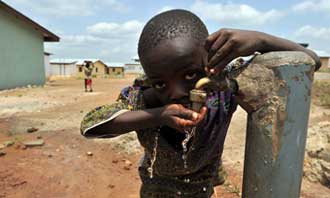 منابع آب شرب ,مشكل کم آبی