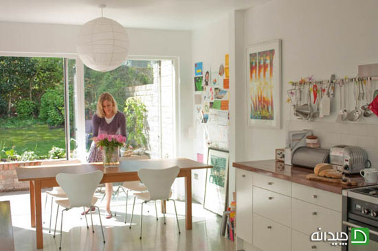 10 ایده برای طراحی فضای غذاخوری در آشپزخانه