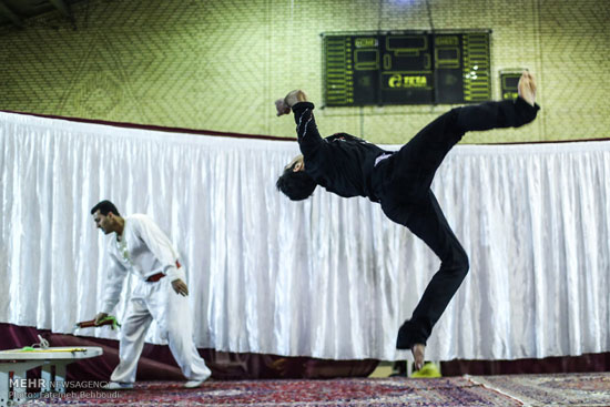 عکس: اجرای سیرک بدون حیوانات در آسایشگاه خیریه کهریزک