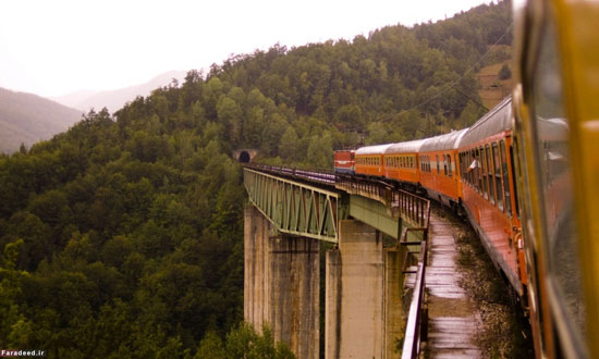 (تصاویر) 10 سفر رویایی با قطار