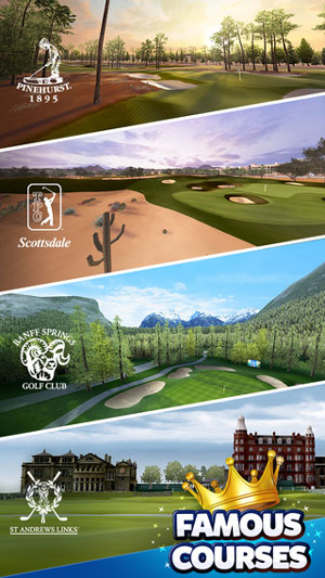 دانلود بازی King of the Course Golf برای iOS