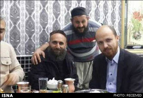 عکس: پسر اردوغان در کنار رهبران داعش