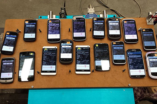 پیش‌بینی زلزله با حسگر شتاب‌سنج گوشی‌های هوشمند
