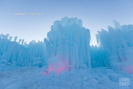 پارک یخی زمستانی در کانادا