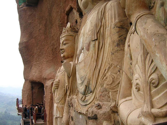 معماری دیدنی معبد بوداییان در چین +عکس