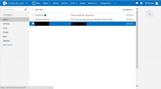 برقراری تماس با اسکایپ از طریق Outlook.com